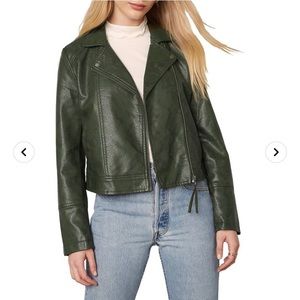 BB Dakota Faux Leather Jacket - M